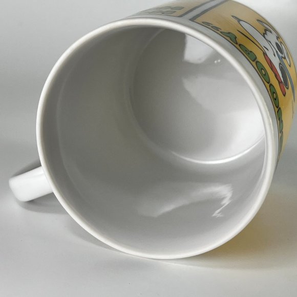 Vtg Peanuts Snoopy Coffee Cup Mug Multicolor Home Run Hero Baseball Ceramic - Picture 6 of 11